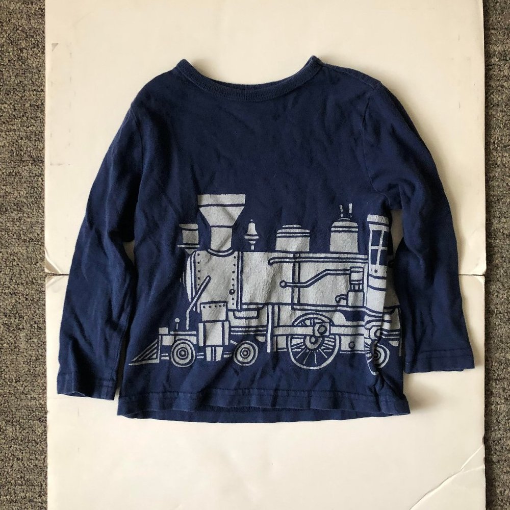 Old Navy 2T Long Sleeve Train T-Shirt